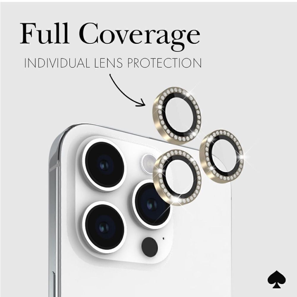 Kate Spade iPhone Lenses Protector 15 Pro/15 Pro Max